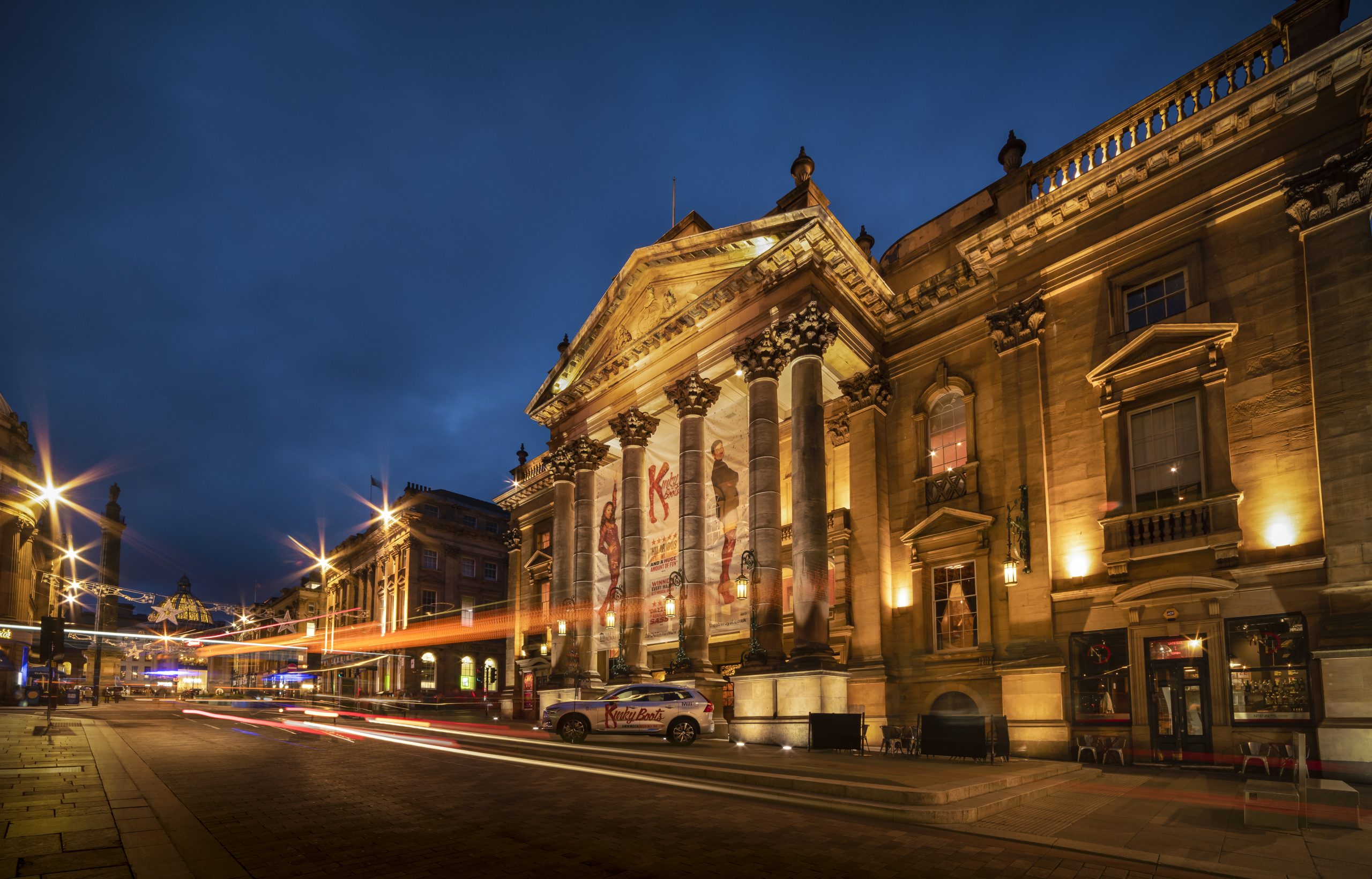 Theatre Royal at night