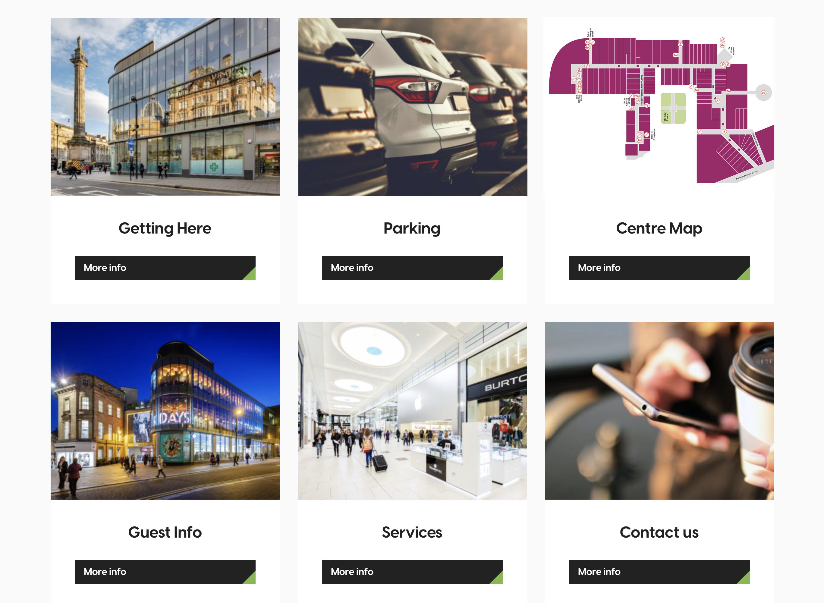 Eldon Square new website