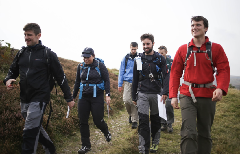 Group of people walking