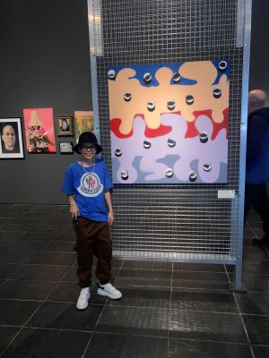 11-year-old Taye Benjamin, the youngest person to have work exhibited as part of Baltic’s open submission exhibition, will also be at Baltic’s Art Car Boot Fair
